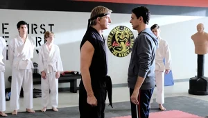 William Zabka i Ralph Macchio w "Cobra Kai"