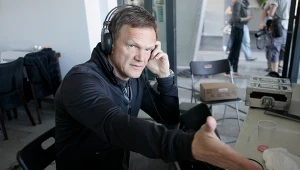 Cezary Pazura na planie filmu