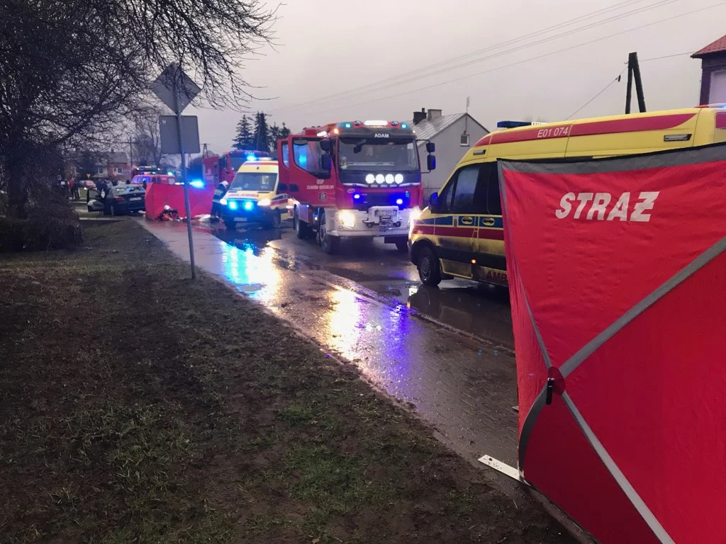 Zdjęcie z miejsca wypadku