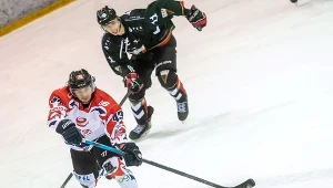 Jegor Rożkow (z przodu) i Mateusz Gościński strzelili gole dla Energi i GKS-Tychy
