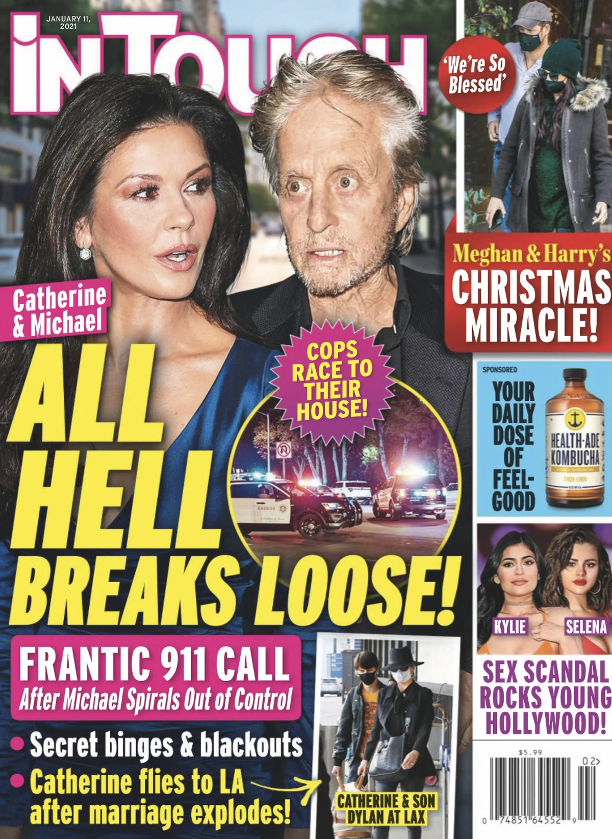 Okładka magazynu "In Touch"