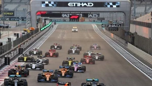 Start wyścigu Formuły 1 o Grand Prix Abu Zabi