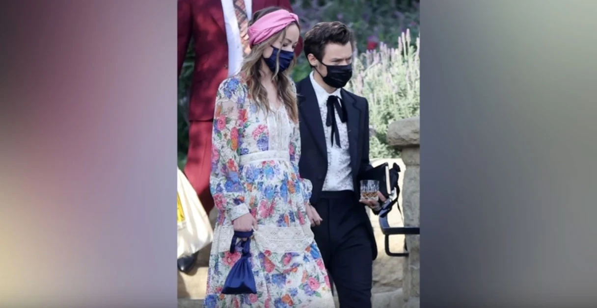 Harry Styles i Olivia Wilde na ślubie przyjaciół
