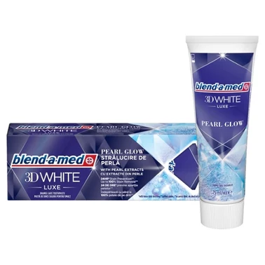 Blend-a-med 3DWhite Luxe Pearl Glow Pasta do zębów 75 ml - 2