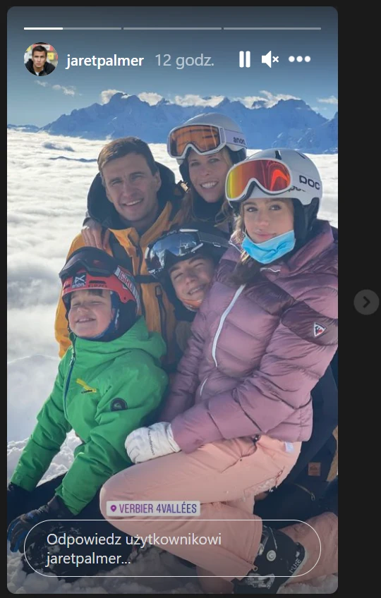 Jarosław Bieniuk z Zuzanną i dziećmi 