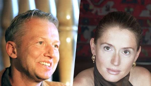 Monika Jaruzelska i Bogusław Linda