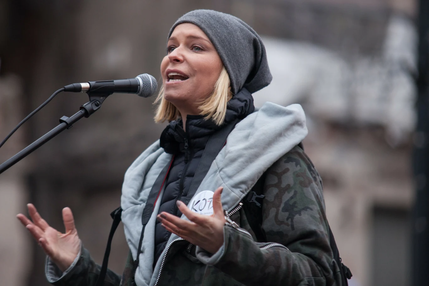 Paulina Młynarska chętnie zabiera głos w ważnych sprawach Paulina Młynarska chętnie zabiera głos w ważnych sprawach