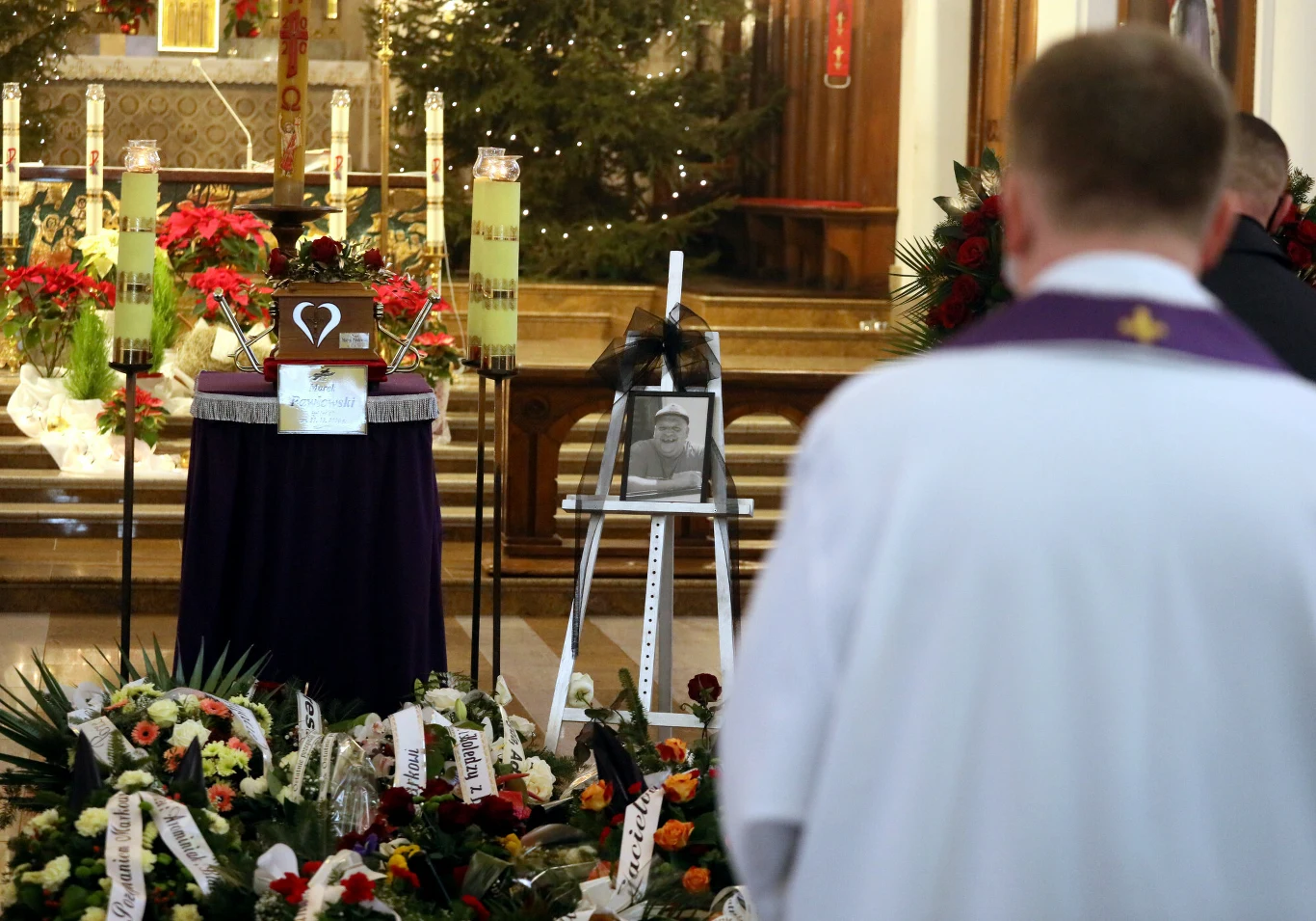 Pogrzeb Marka Pawłowskiego - "Krzykacza" z programu "Złomowisko PL" 