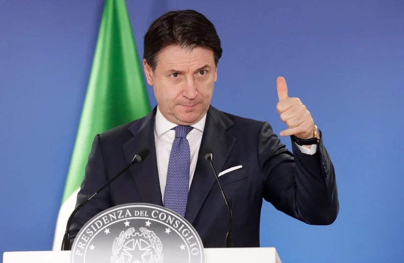 Premier Włoch Giuseppe Conte Premier Włoch Giuseppe Conte