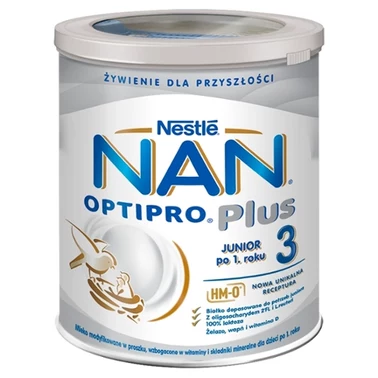 NAN OPTIPRO Plus 3 HMO Produkt na bazie mleka dla małych dzieci 800 g - 2