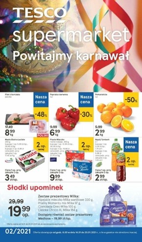 Powitamy karnawał z Tesco Supermarket