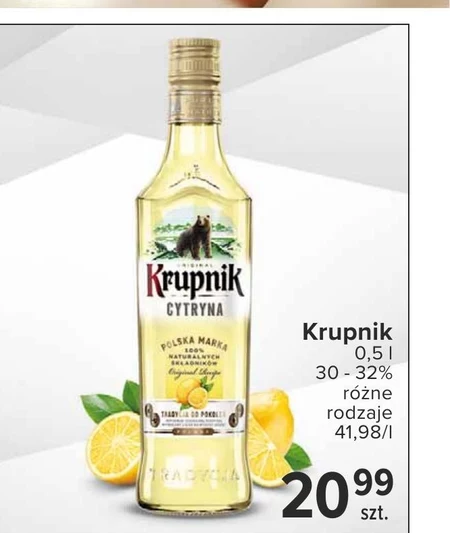 Wódka smakowa Krupnik