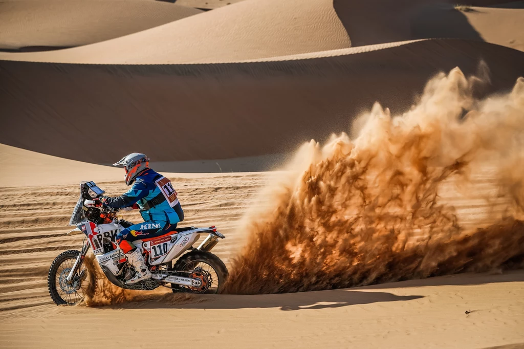 Jacek Bartoszek na trasie Rajdu Dakar 2021 Jacek Bartoszek na trasie Rajdu Dakar 2021