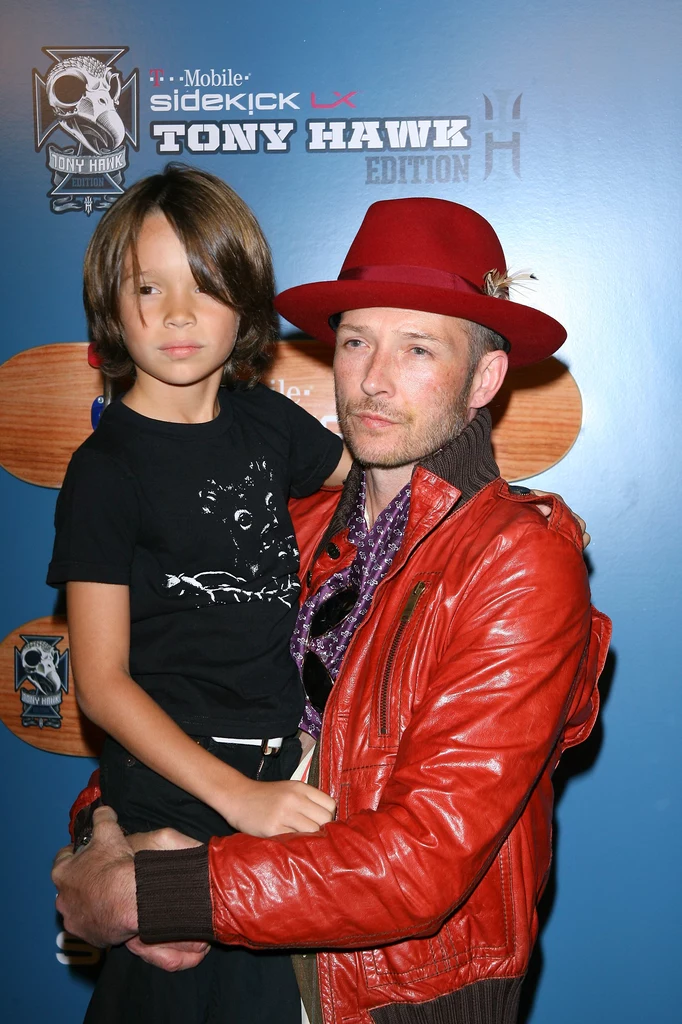 Noah Weiland i Scott Weiland w 2008 r.