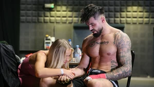 Pablo Tybori z Moniką Kozakiewicz