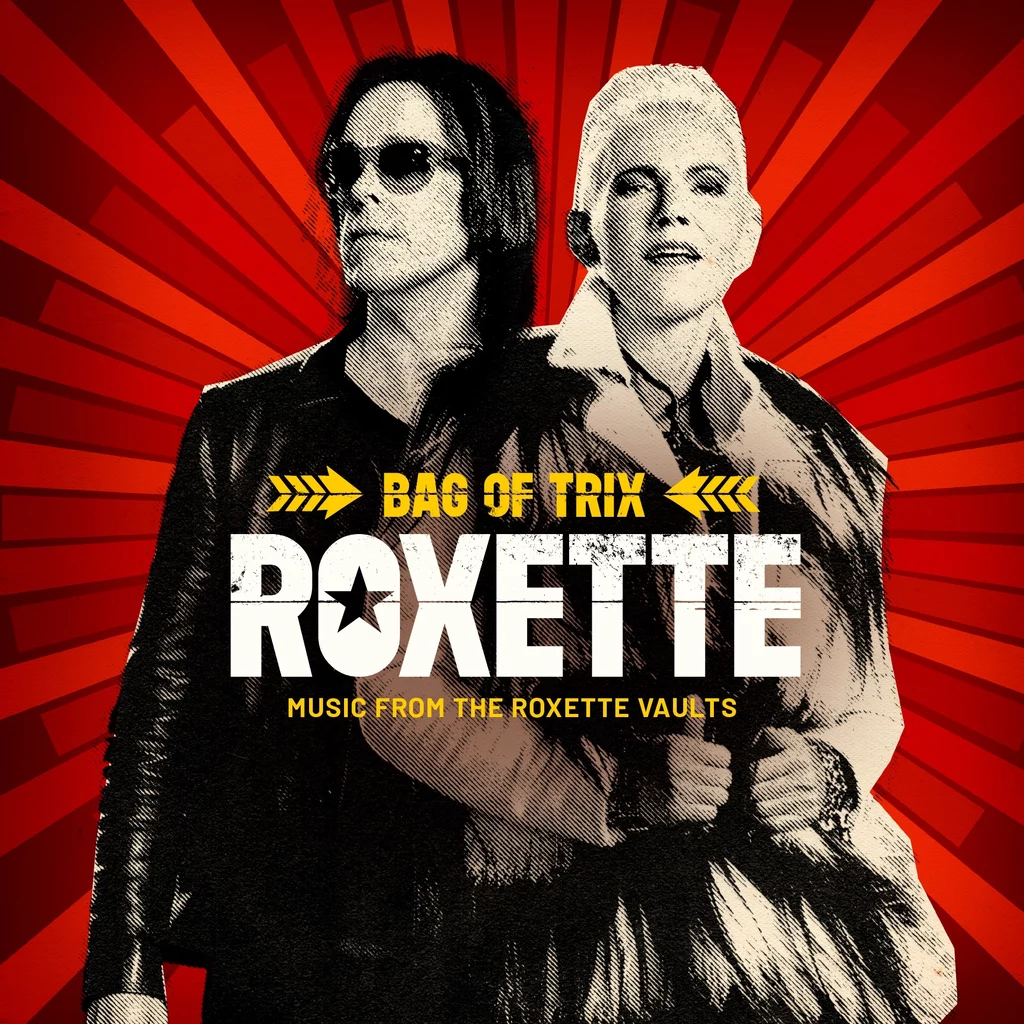 Roxette na okładce wydawnictwa "Bag of Trix - Music From The Roxette Vaults"