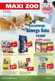 Szczęśliwego Nowego Roku życzy Maxi Zoo!
