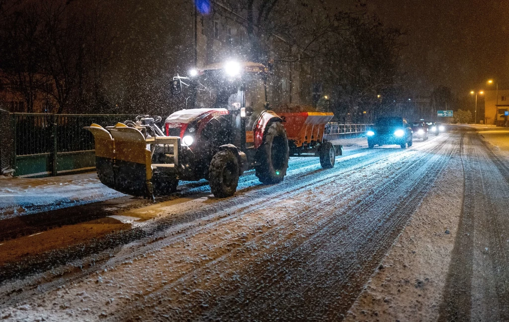 Na dużym obszarze Polski wreszcie spadł śnieg