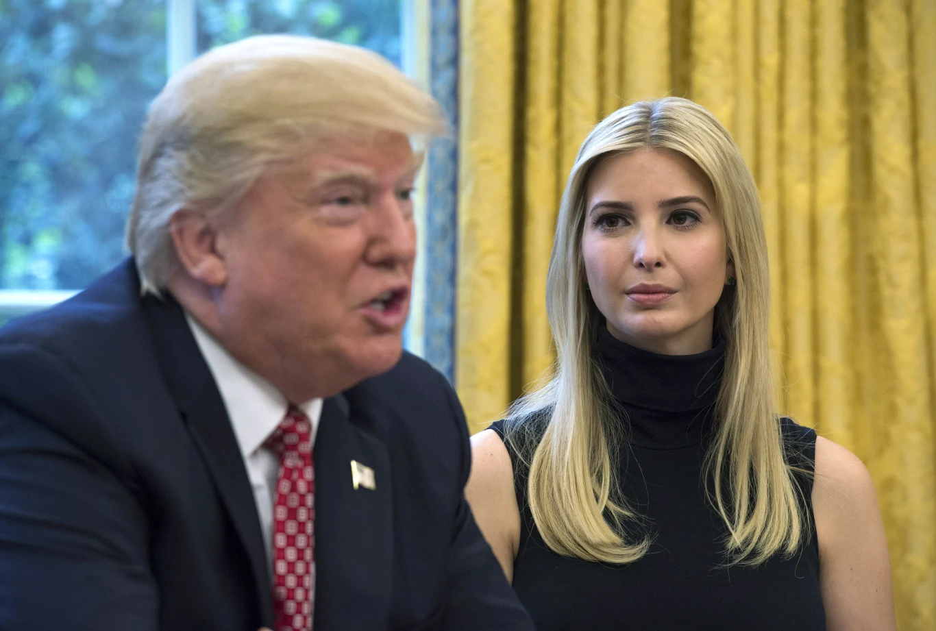 Donald i Ivanka 