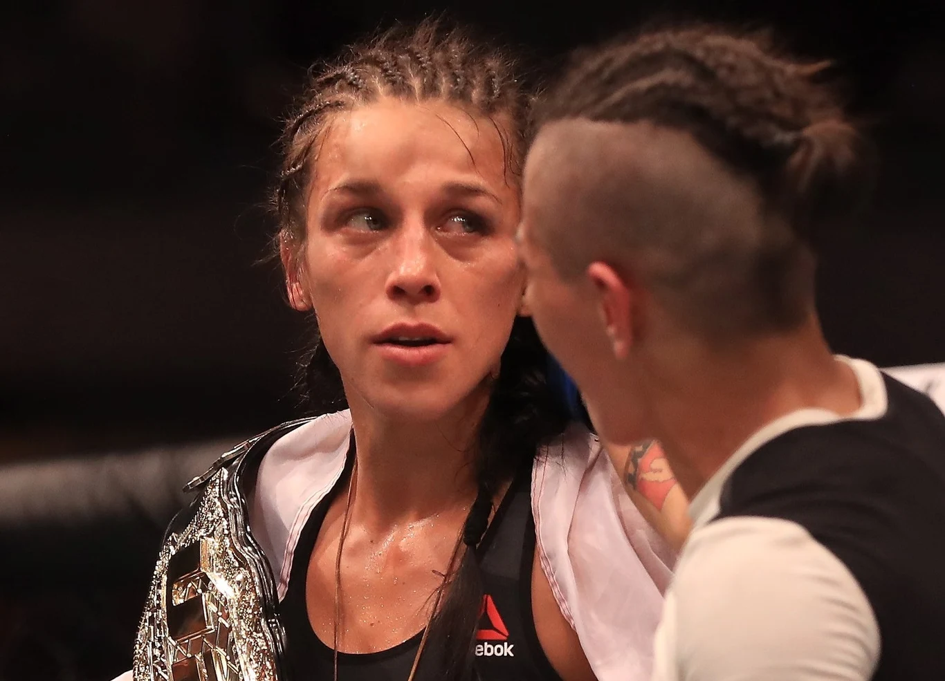 Joanna Jędrzejczyk na ringu Joanna Jędrzejczyk na ringu