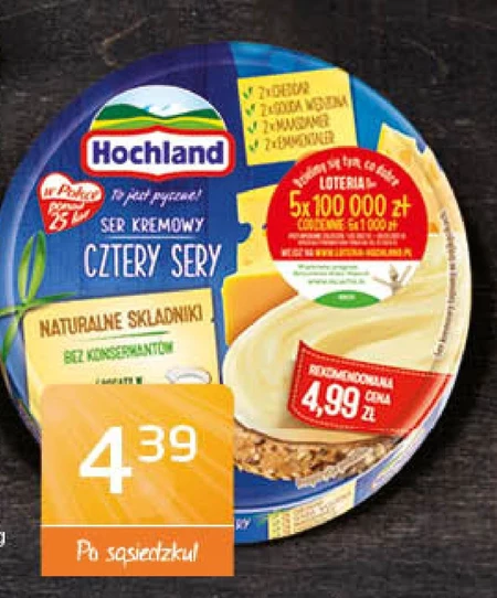 Ser topiony Hochland
