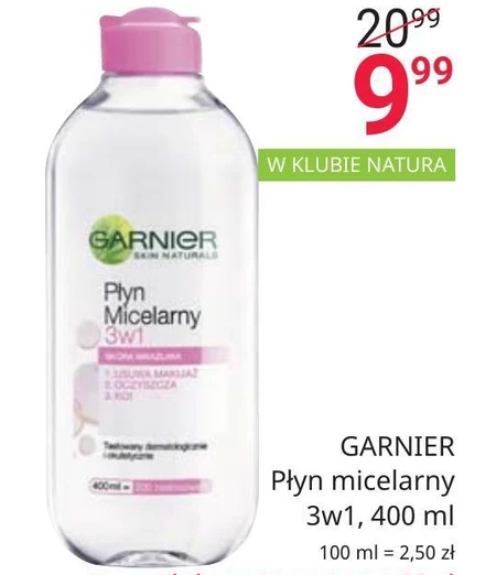 Płyn micelarny Garnier