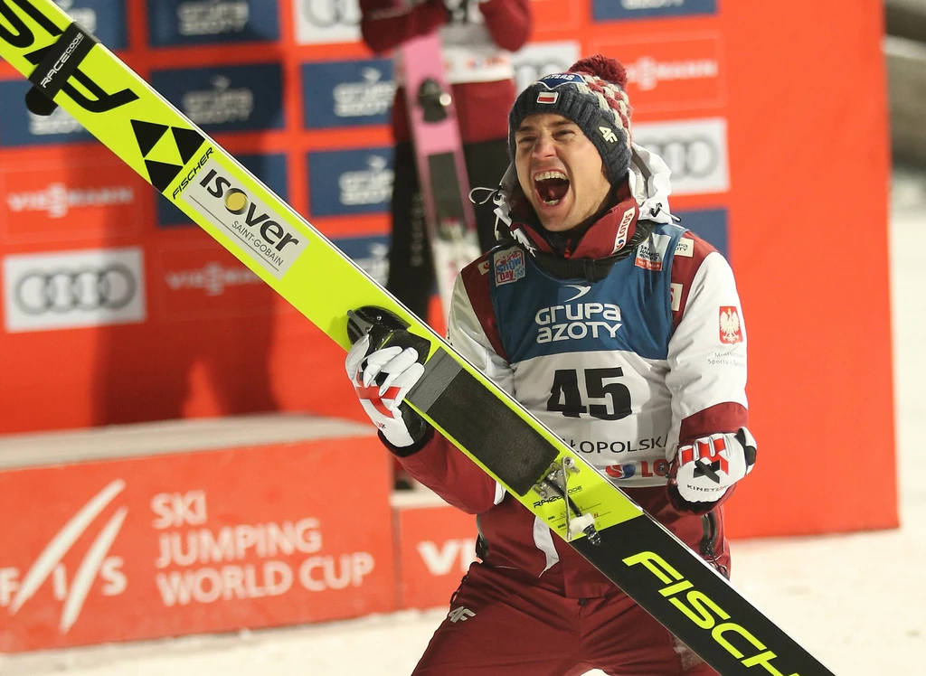 Kamil Stoch po triumfie w Zakopanem w 2020 roku Kamil Stoch po triumfie w Zakopanem w 2020 roku