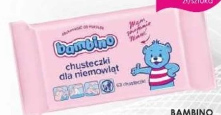 Chusteczki nawilżane Bambino