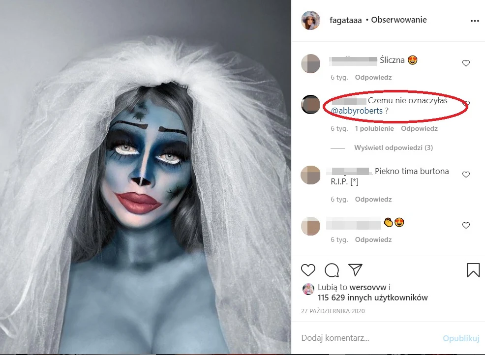 Fagata co rusz zapomina o oznaczaniu osób, którymi się "inspiruje". Internauci twierdzą, że to kradzież Fagata co rusz zapomina o oznaczaniu osób, którymi się "inspiruje". Internauci twierdzą, że to kradzież