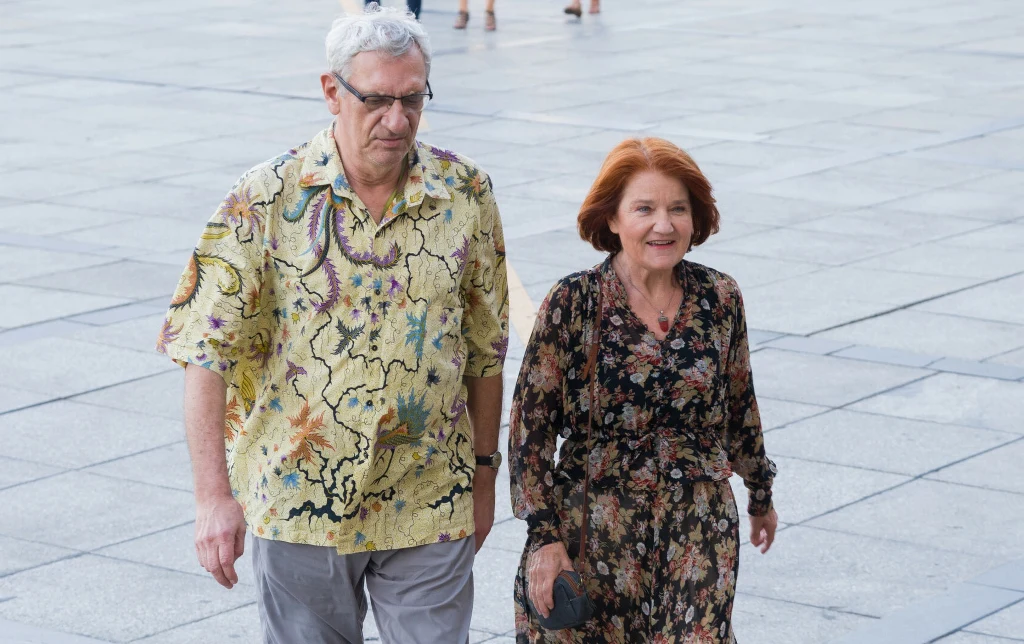 Wiktor Zborowski i Maria Winiarska wspierają córkę Wiktor Zborowski i Maria Winiarska wspierają córkę