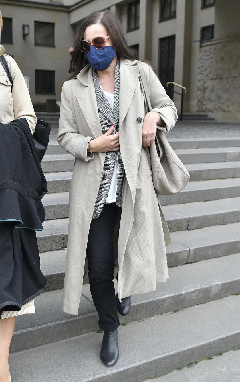 Agata Kulesza przed warszawskim sądem