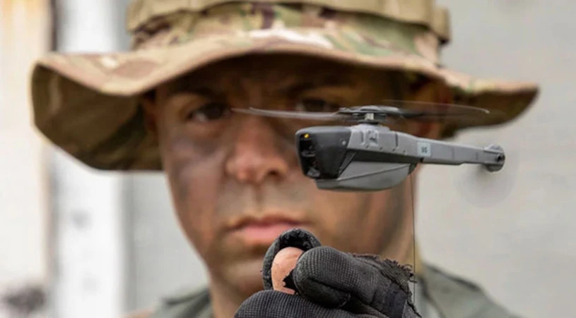 Minidrony mogą latać dłużej dzięki AI. Na zdjęciu dron FLIR Systems Dron FLIR Systems