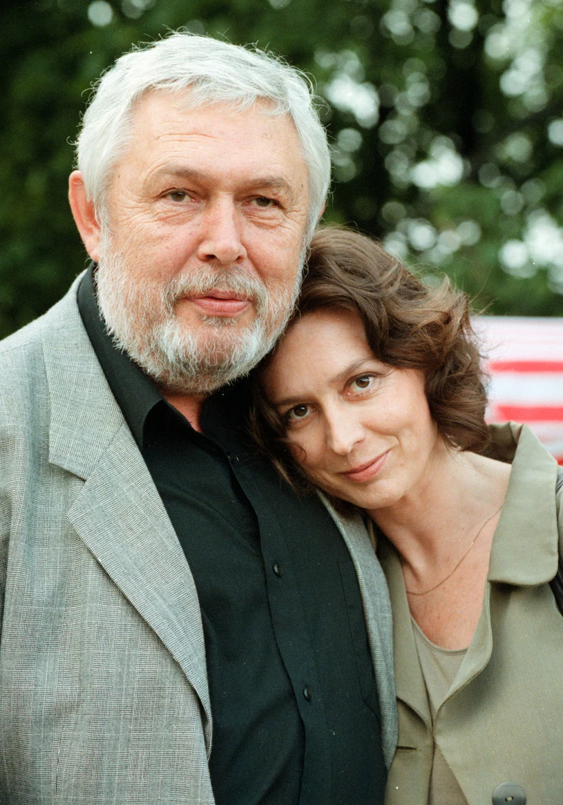 Jerzy Bińczycki z żoną Elżbietą 