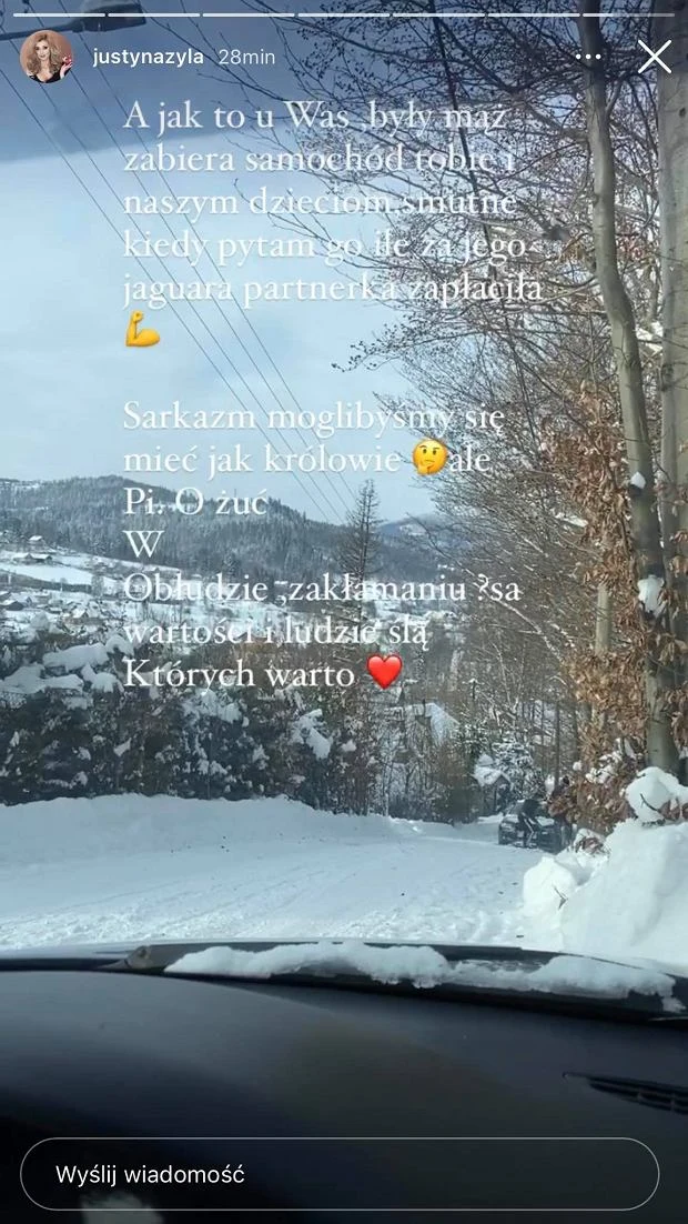 Wpis Justyny Żyły Wpis Justyny Żyły