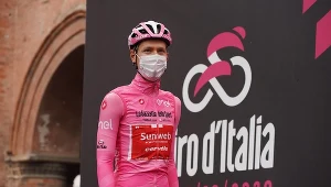 Wilco Kelderman podczas Giro d'Italia 2020