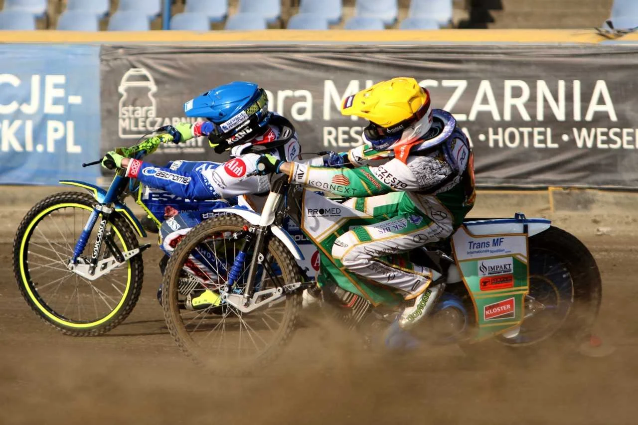 Bartosz Smektała i Leon Madsen. Bartosz Smektała i Leon Madsen.