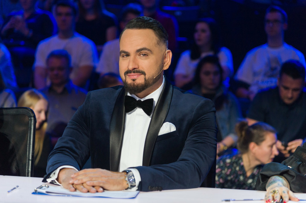 Agustin Egurrola jako juror "Mam talent"