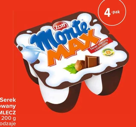 Deser mleczny Monte