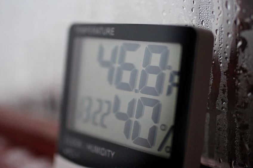 Higrometr wskaże poziom wilgotności powietrza