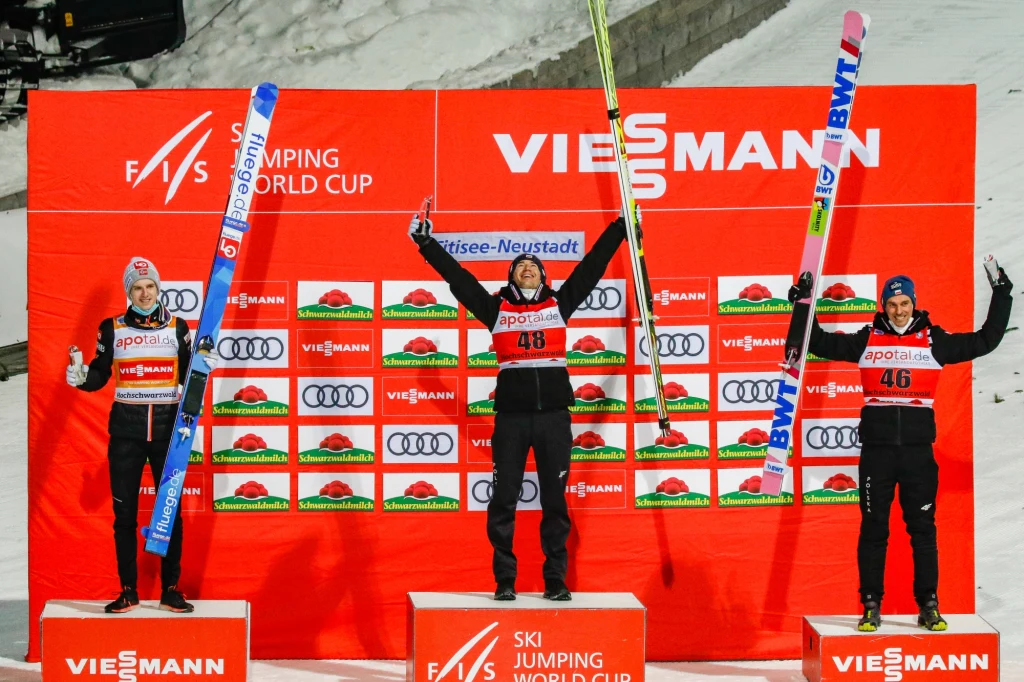 Halvor Egner Granerud, Kamil Stoch, Piotr Żyła