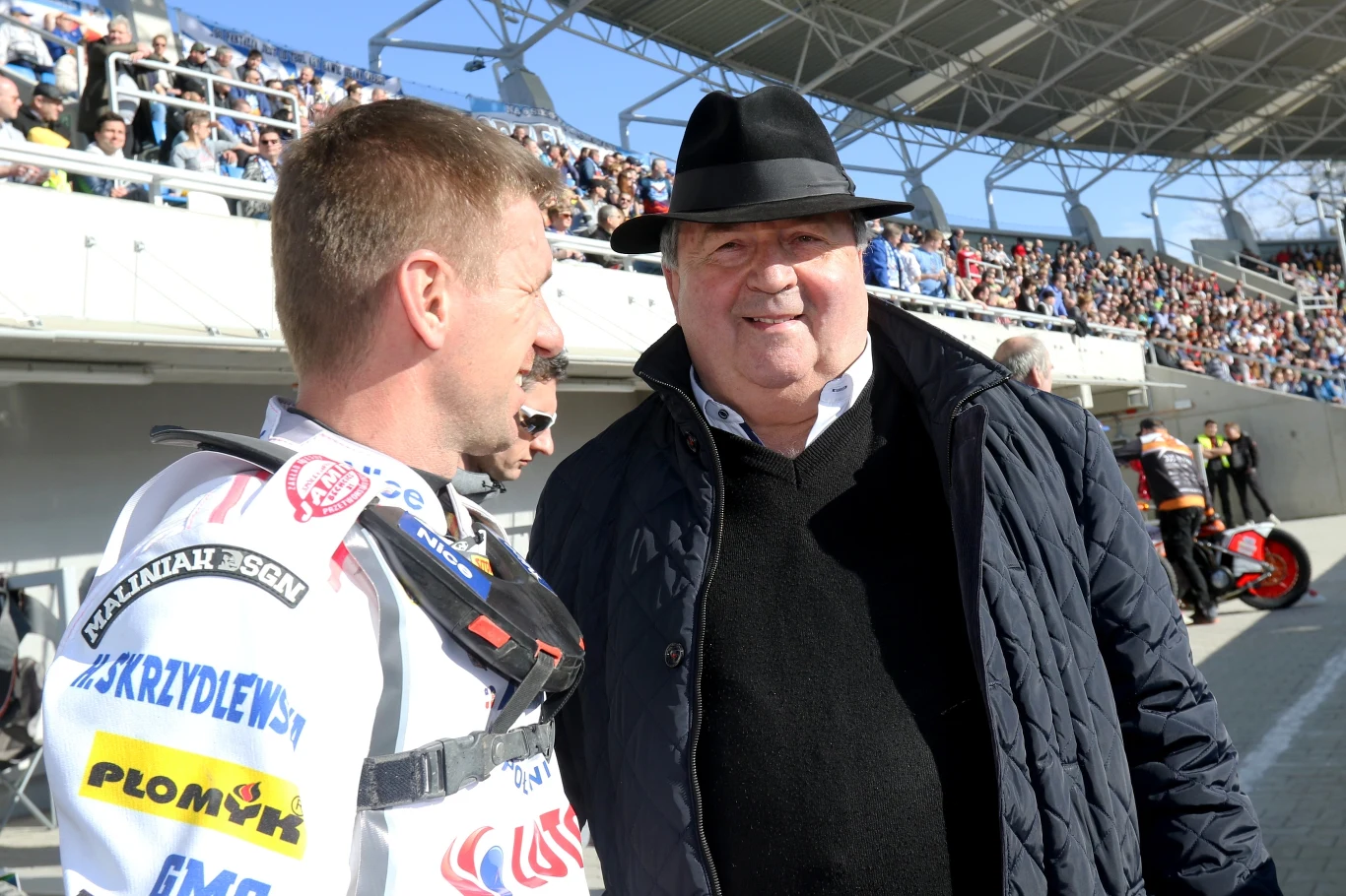 Rafał Okoniewski i Witold Skrzydlewski