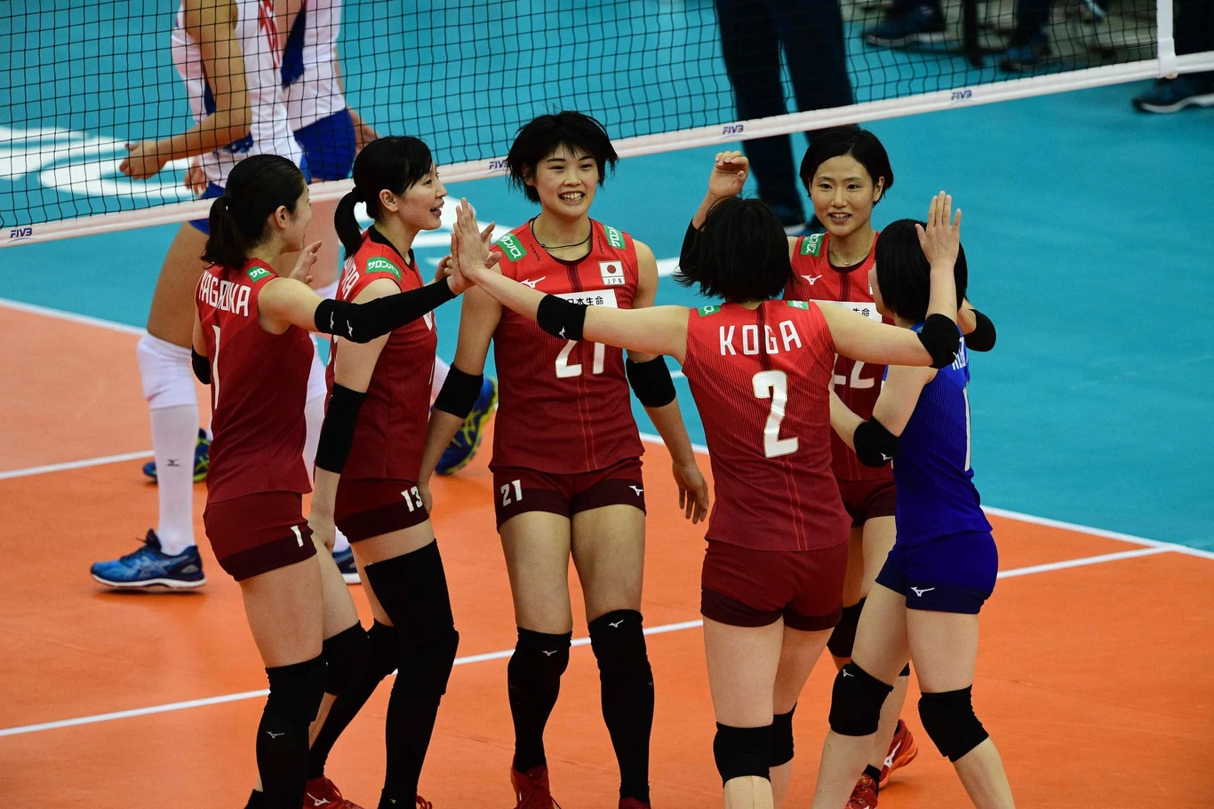 Japońskie siatkarki