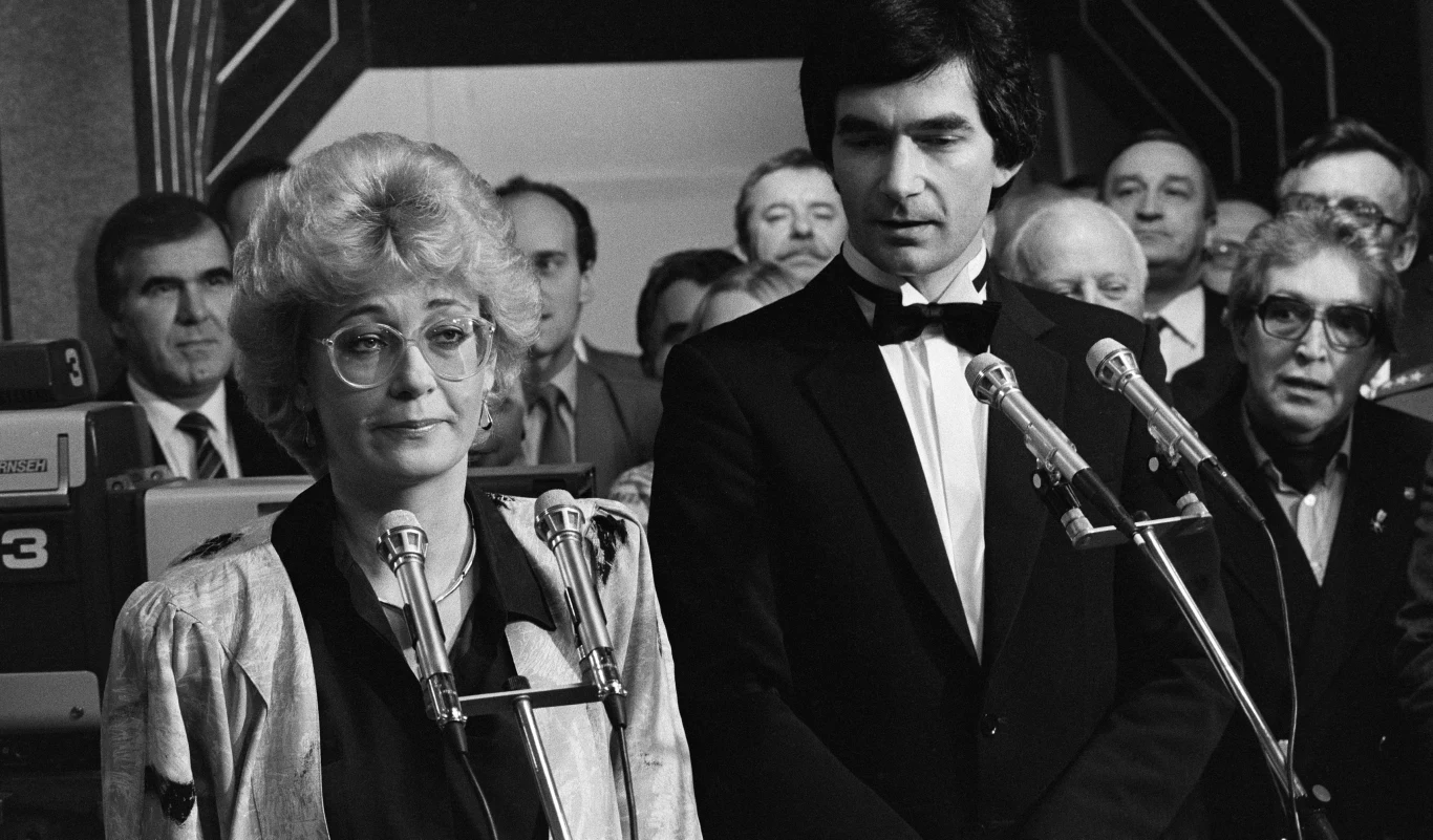 Krzysztof Bartnicki i Barbara Grad 