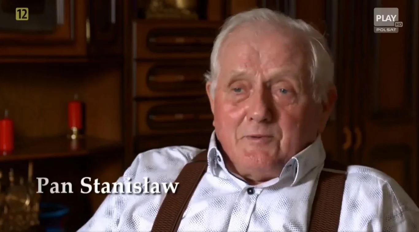 Fot. Screenshot z programu "Chłopaki do wzięcia". Pan Stanisław. Fot. Screenshot z programu "Chłopaki do wzięcia". Pan Stanisław.