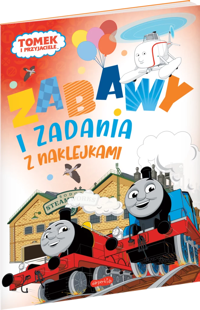 Tomek i przyjaciele. Zabawy i zadania z naklejkami