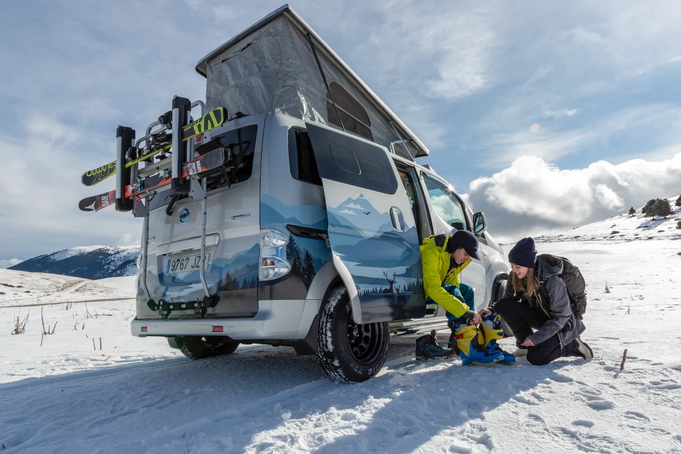 Nissan e NV200 Winter Camper