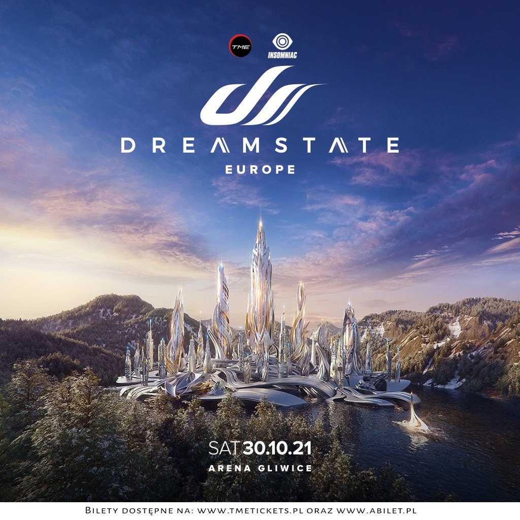 Dreamstate Europe 2021 odbędzie się w Arenie Gliwice