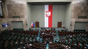 Sala obrad Sejmu, zdjęcie ilustracyjne
