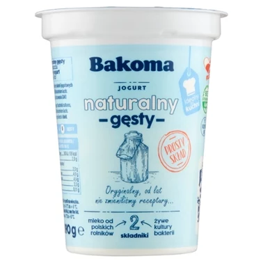 Jogurt naturalny Bakoma - 13