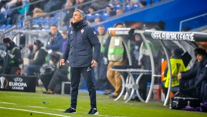 Paulo Sousa w meczu Fiorentiny z Lechem Poznań